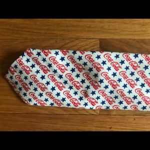 Coca-Cola Brand Tie - All Over Print (New w/o Tag)